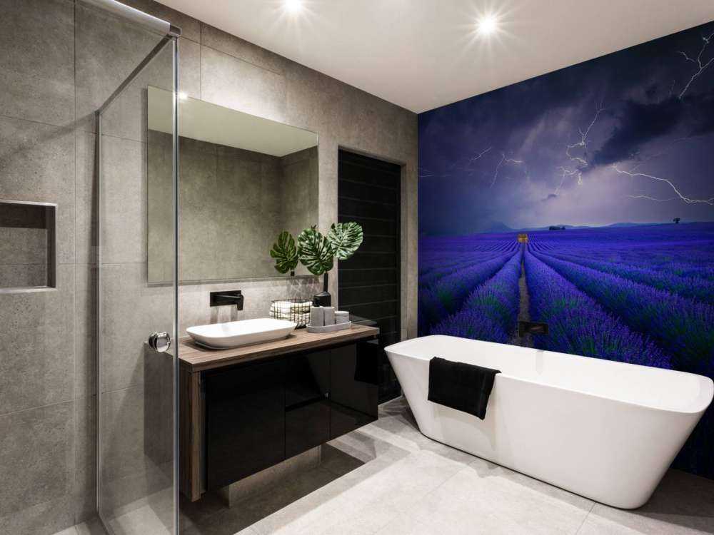 Wetter im Lavendelfeld