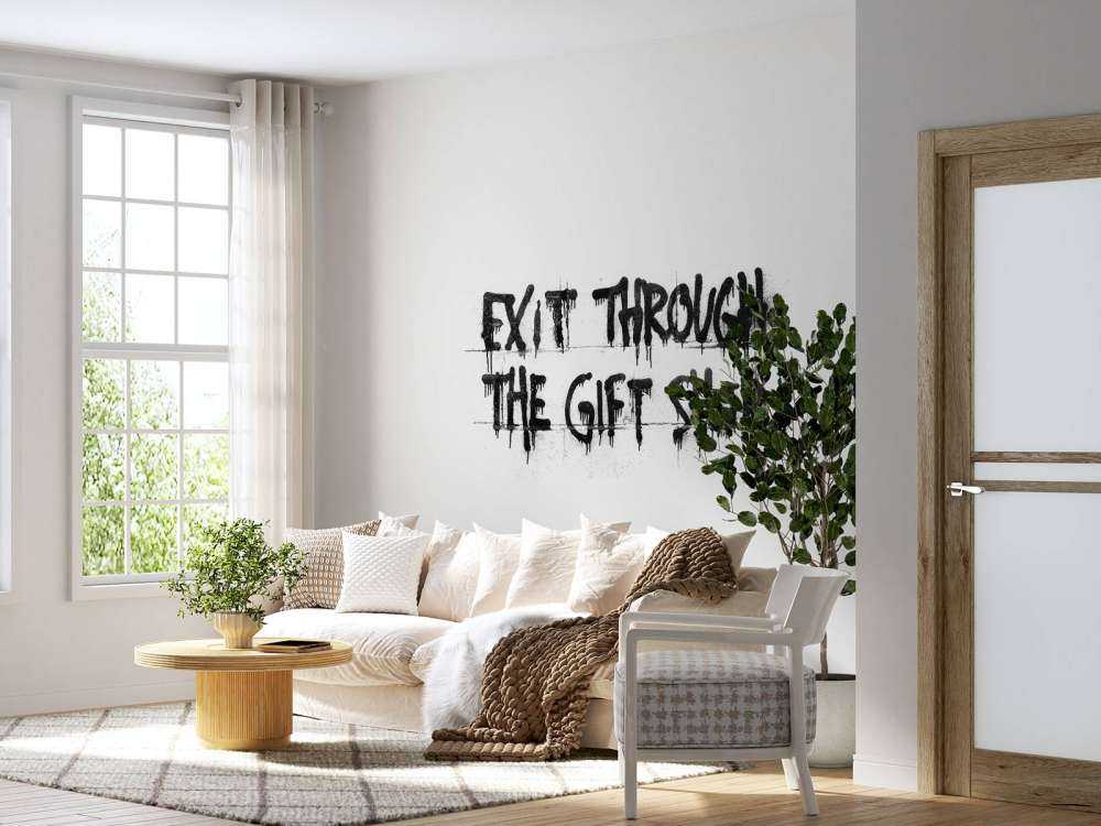 Banksy - ETTGS, white