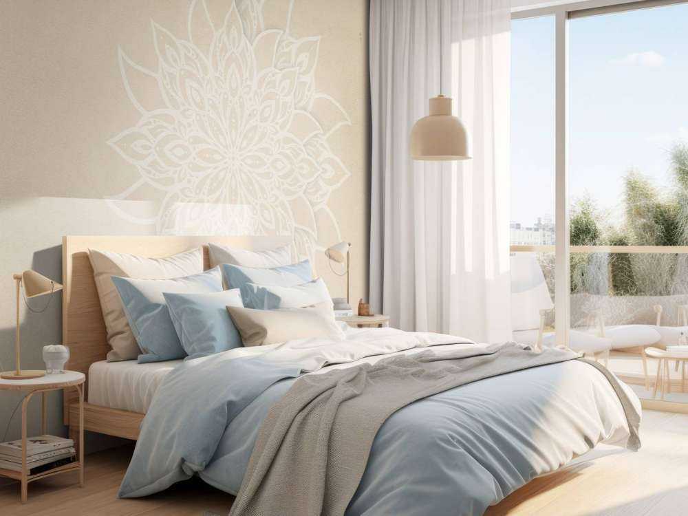 Beige Mandala Elegance