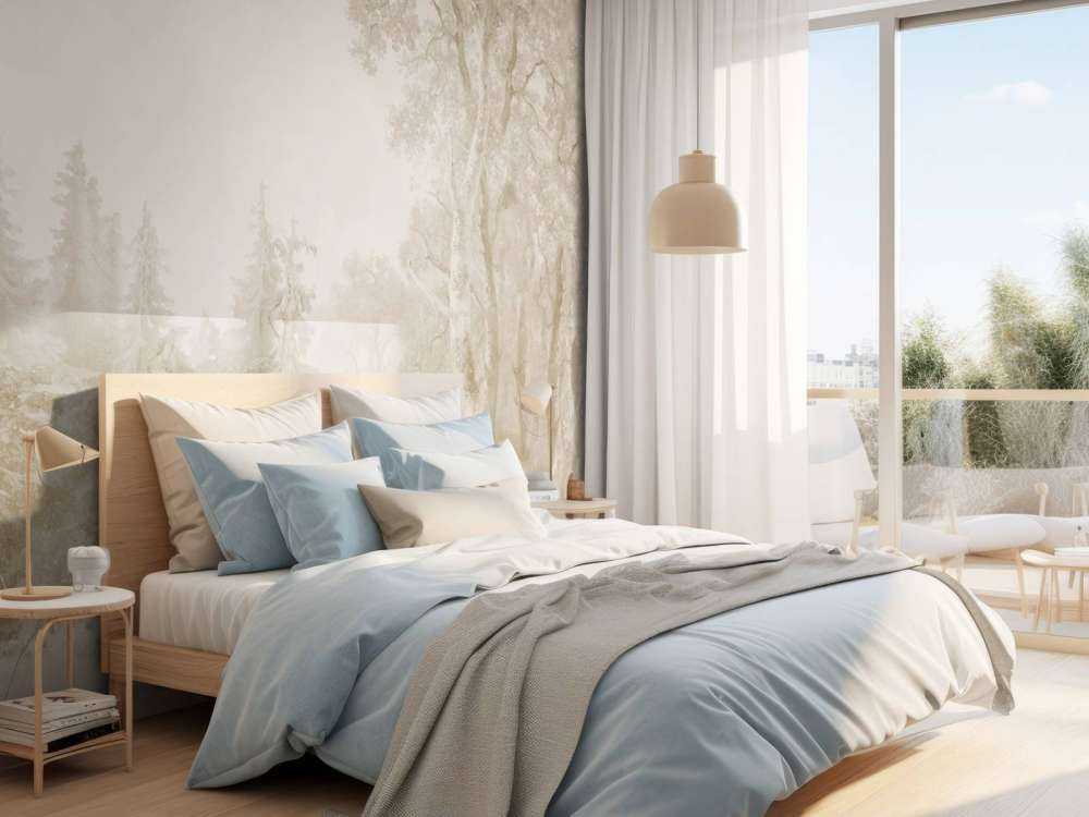 Forest Landscape Beige #2