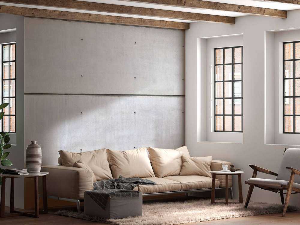Horizontal concrete 