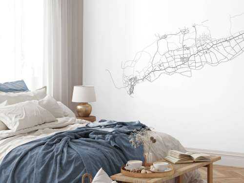 Map of Terschelling, white