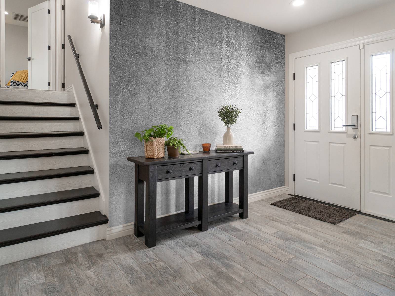 Detailed grey concrete 