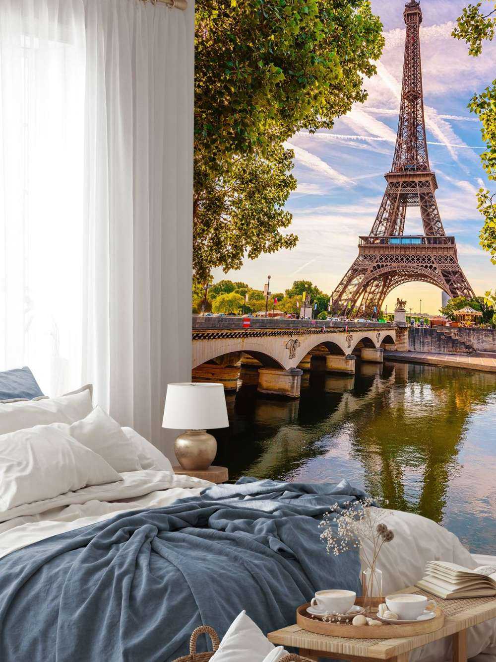 Eiffel Tower and the Seine