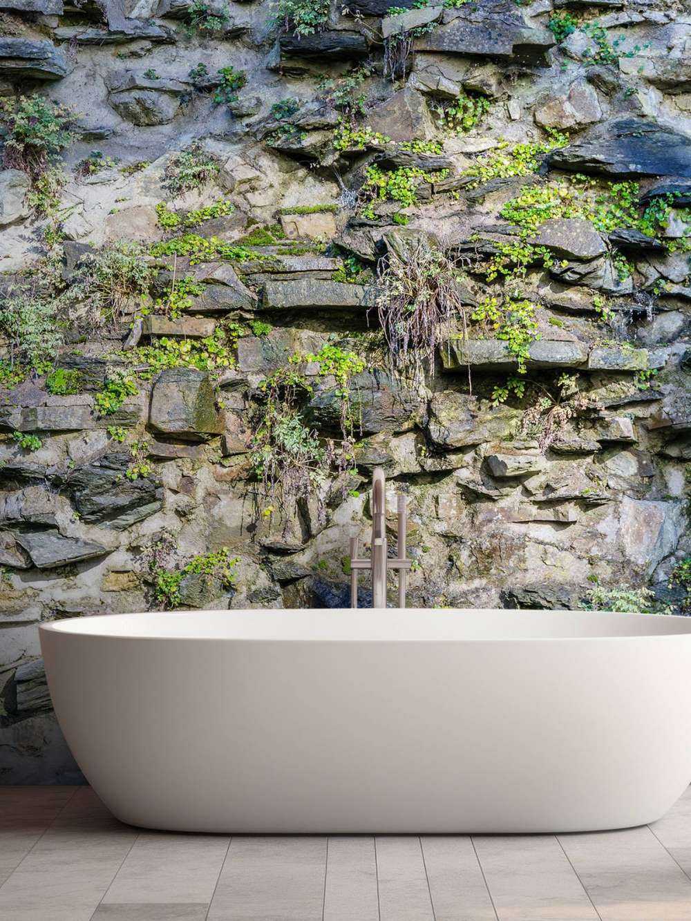 Overgrown wall