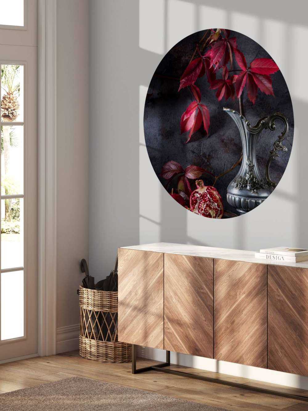 Can red wine and red fruit