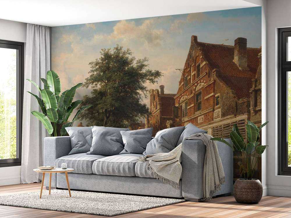 The Zuiderhavendijk in Enkhuizen