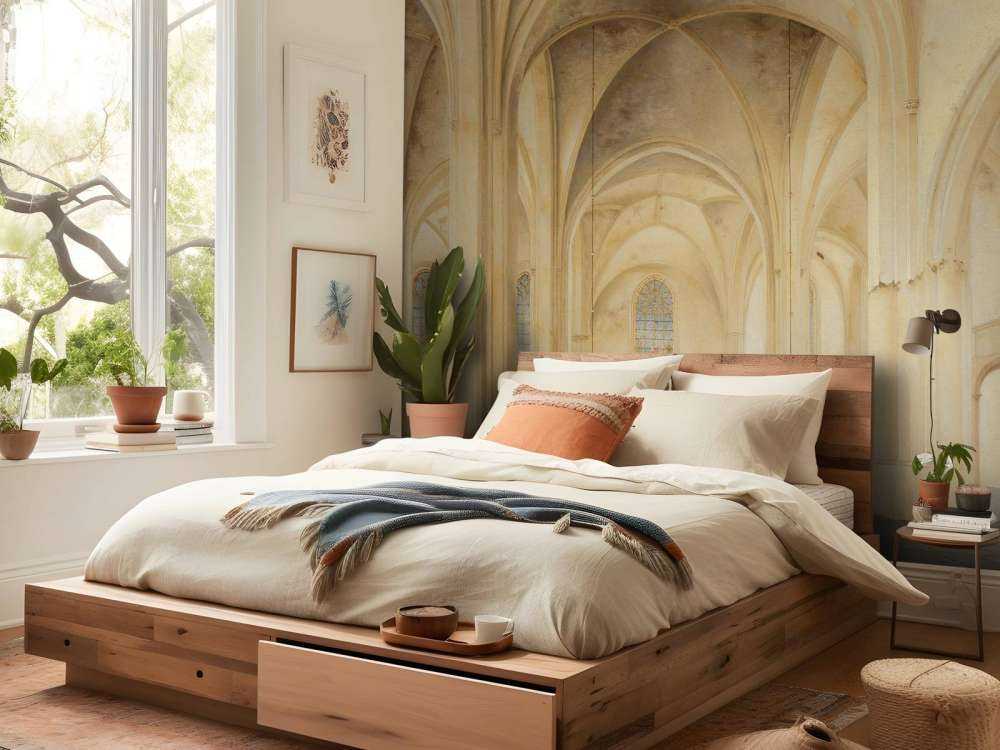 The interior of the Cunerakerk in Rhenen