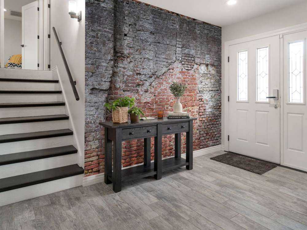 Old restored city wall