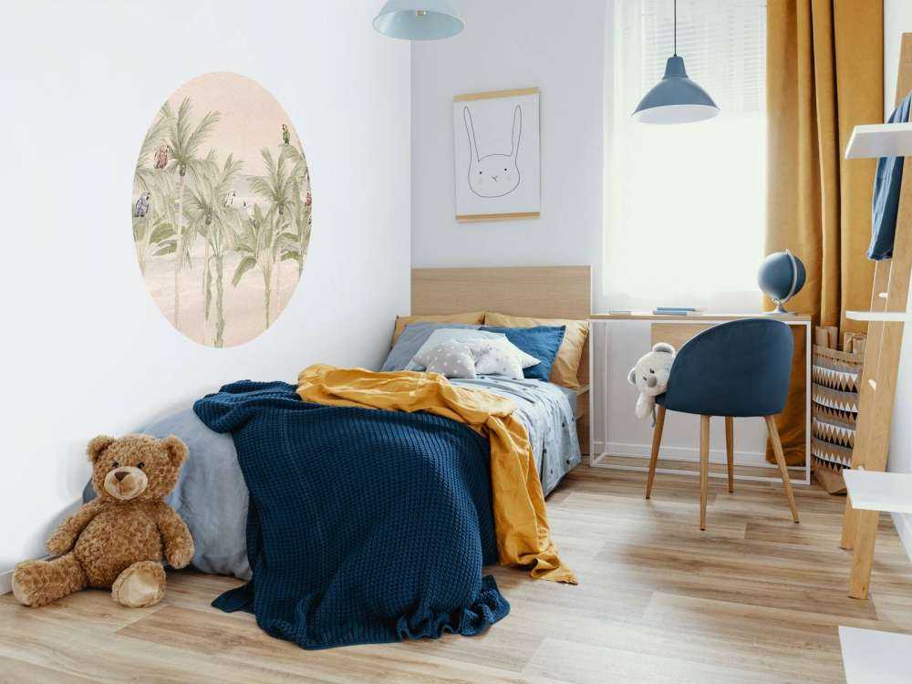 Parrots on the beach