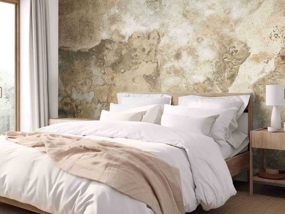 Layered concrete wall