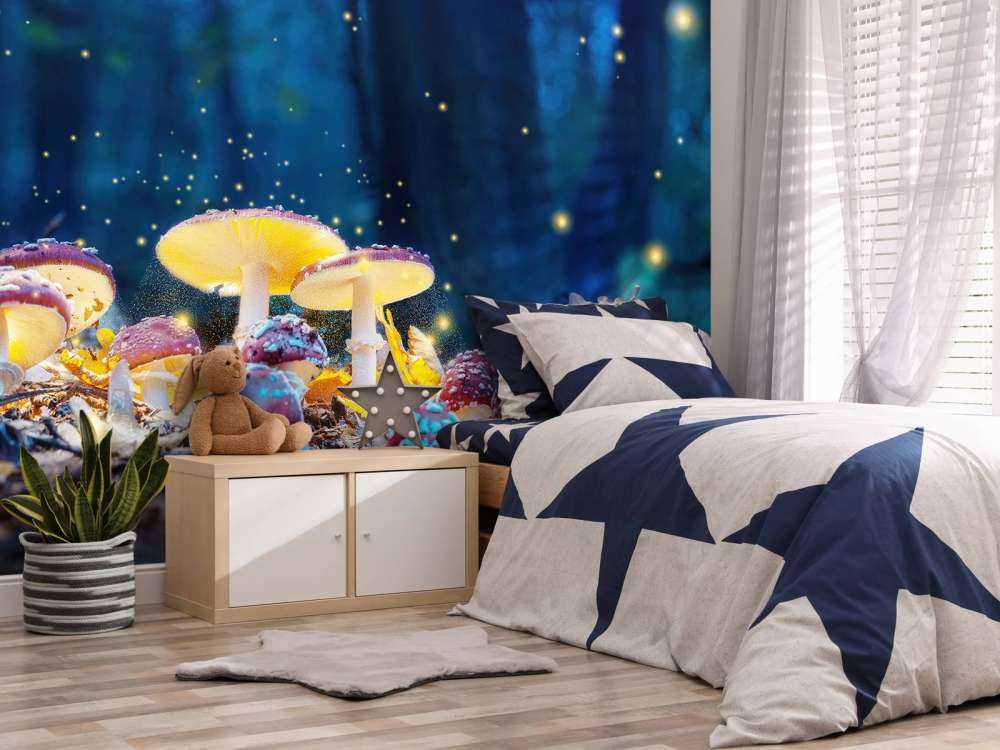 Mysterious fly agarics