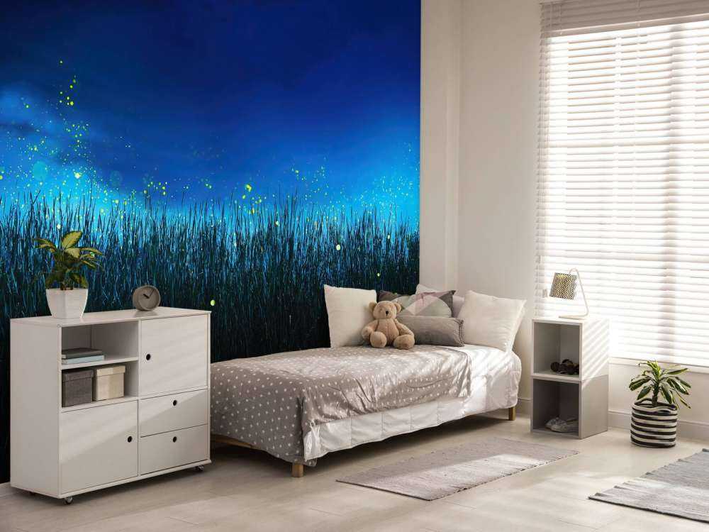 Fireflies in the night