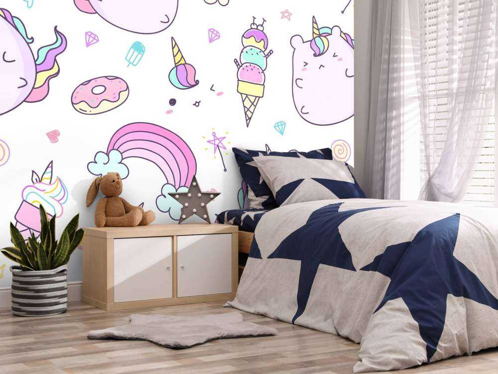 Unicorns with Ice Creams