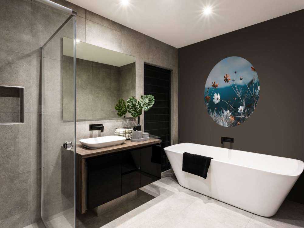 Cosmos flowers in the field