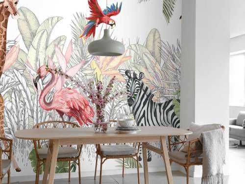 Hand drawn animals