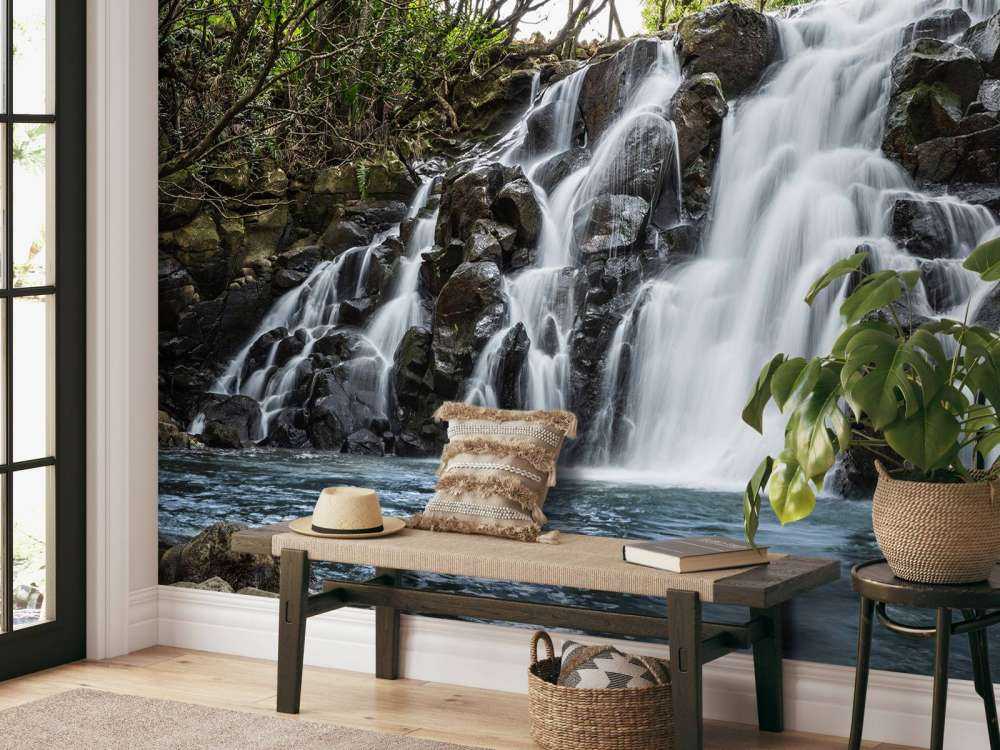 Waterfall in Mauritius