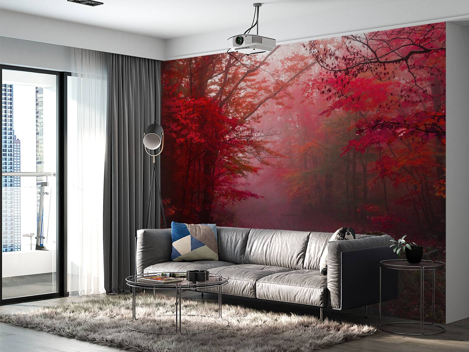 Red forest