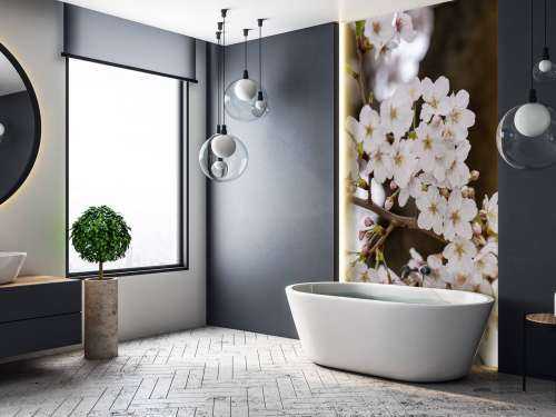 White blossoms