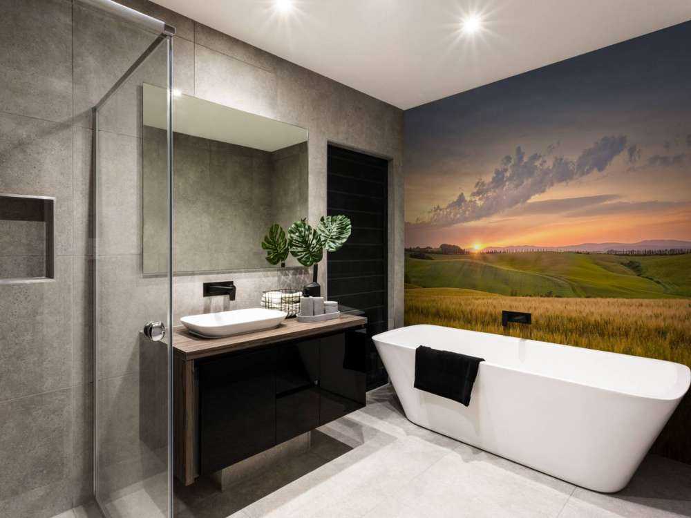 Sunset in Italian Landscape