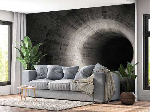 Concrete 3D tunnel