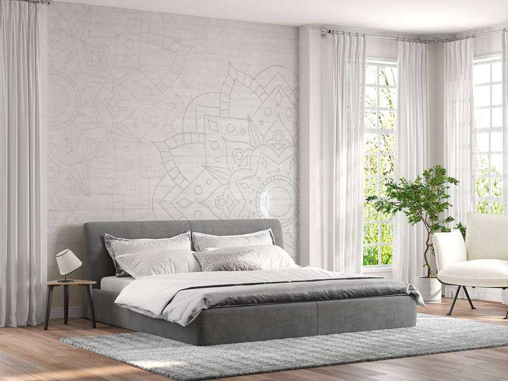 Subtle Geometric Mandala