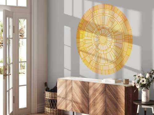 Sunbeams mosaic
