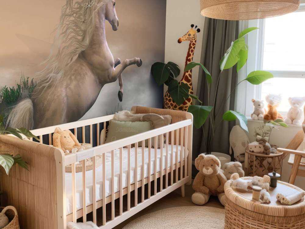 Rearing unicorn