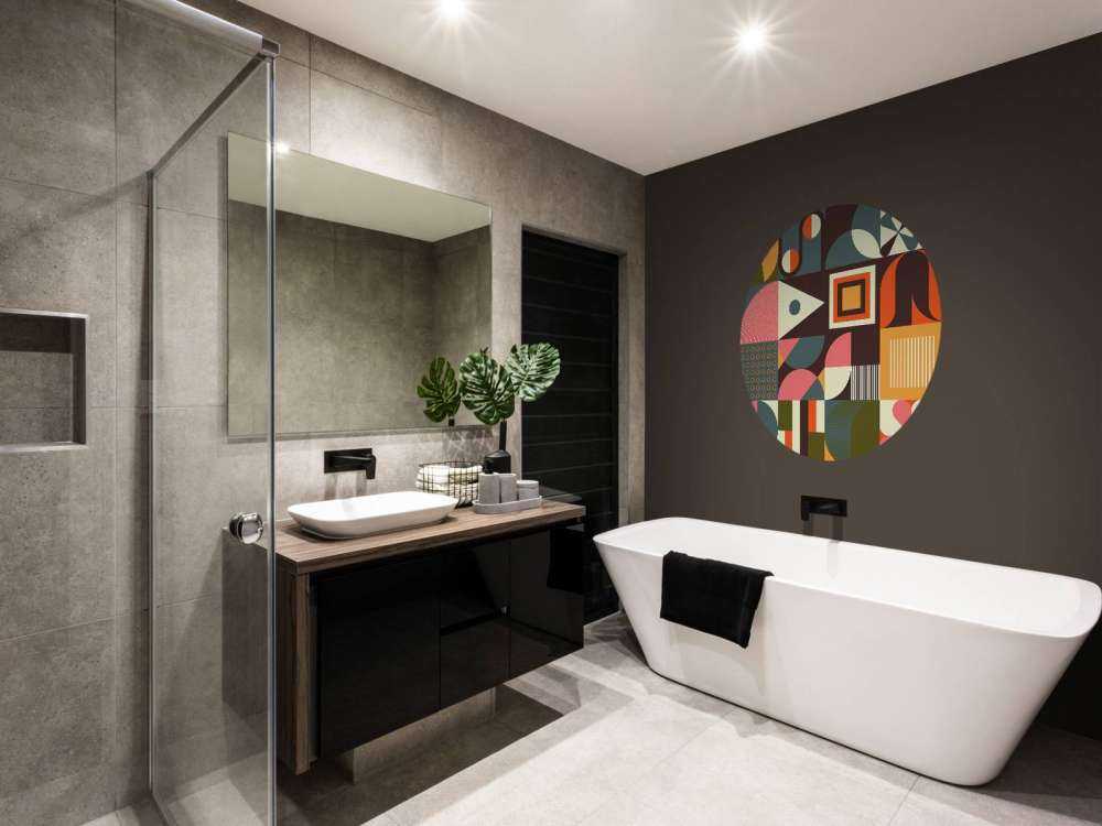 Colorful abstract shapes