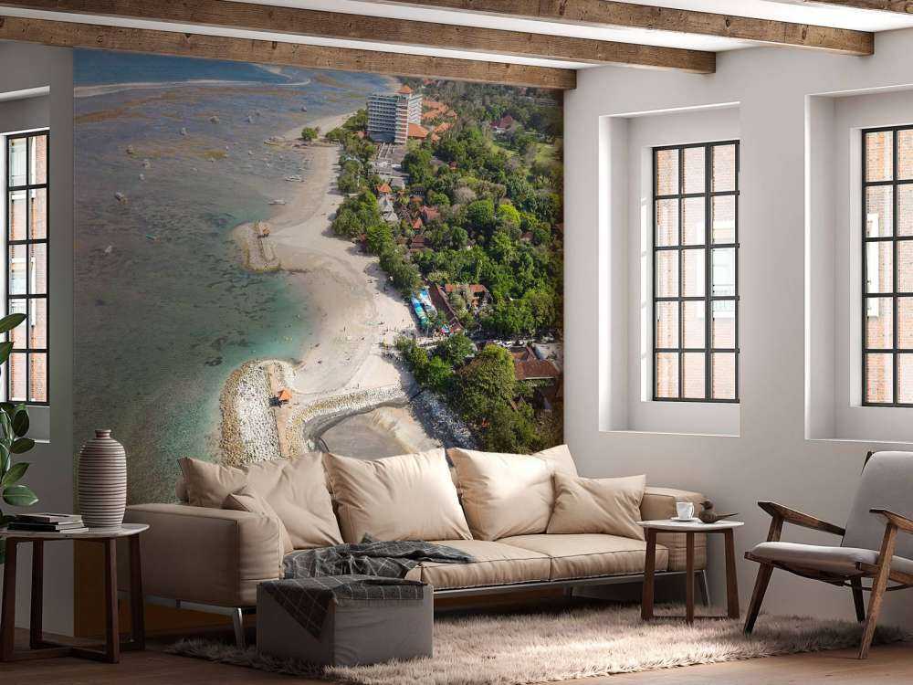 Sanur strand in Bali