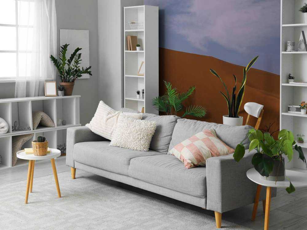 Minimalistische berg