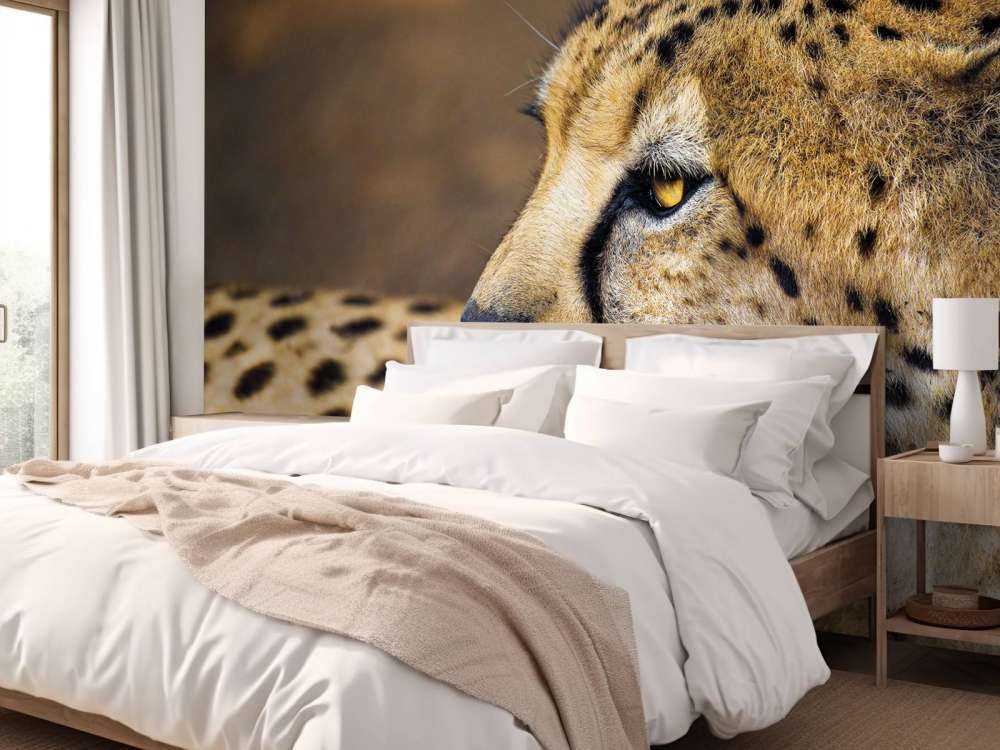 Zij-aanzicht luipaard