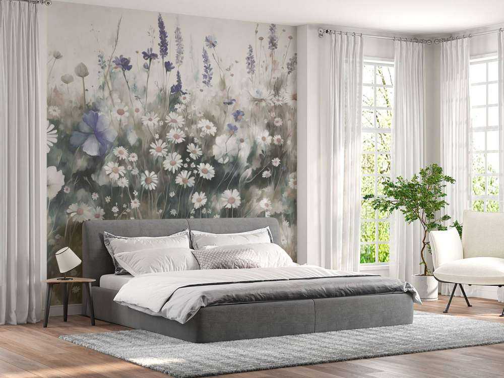 Lush Greenery of Summer Gray