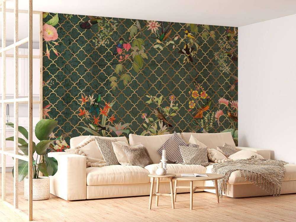 Jungle Elegance with Gold