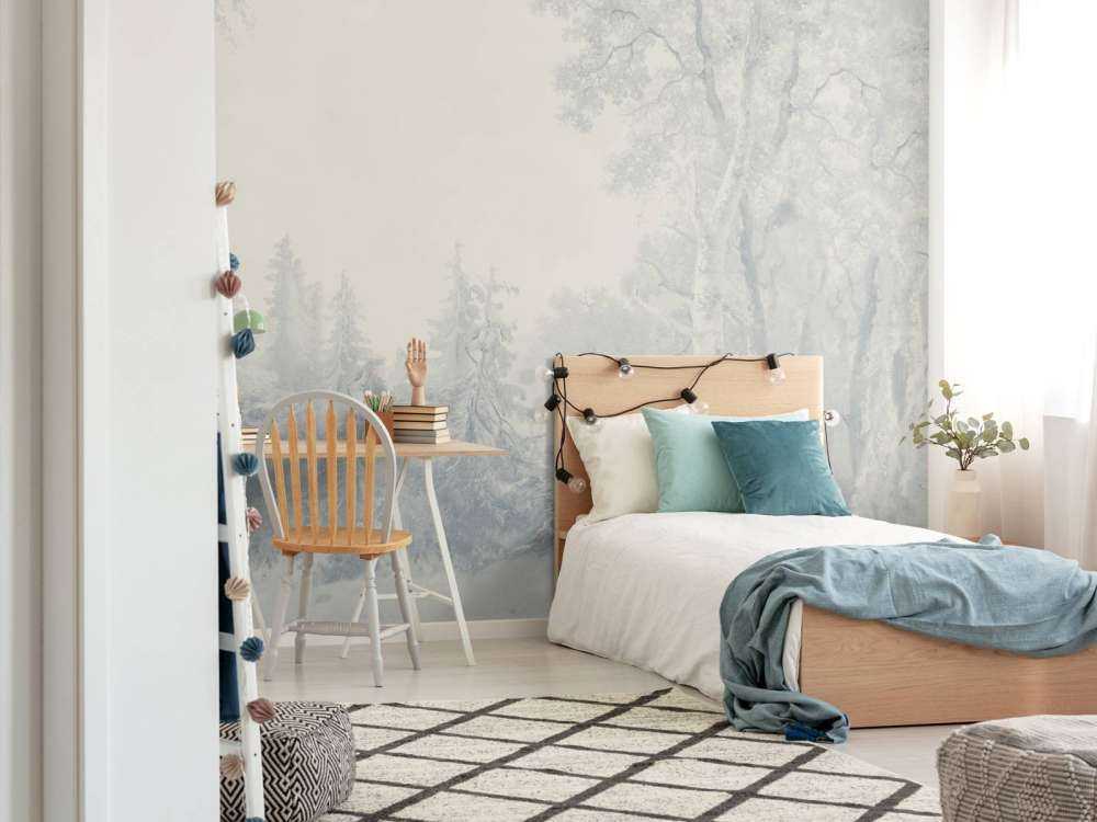 Forest Landscape Blue #1