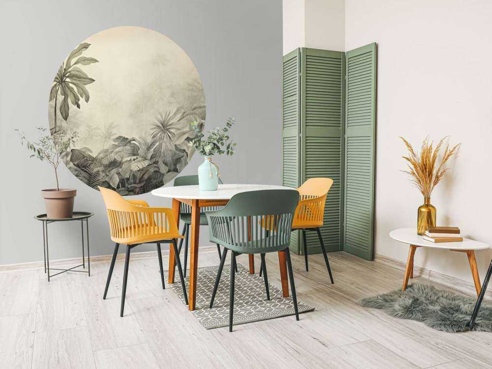 Graphic Tropical Mist