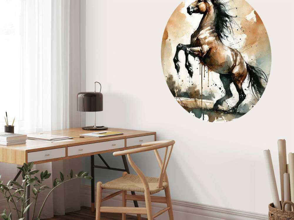 Fiery Horse Elegance