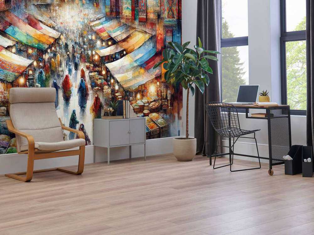 Bazaar's Symphony of Colours