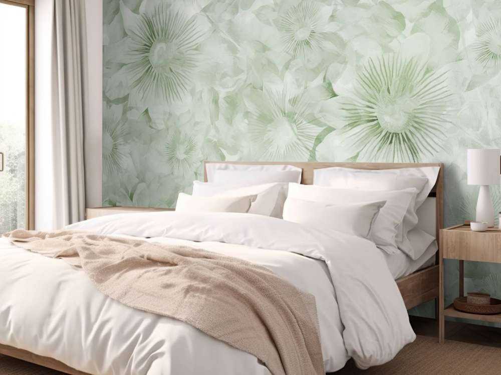 Botanical Watercolor Elegance Field Green