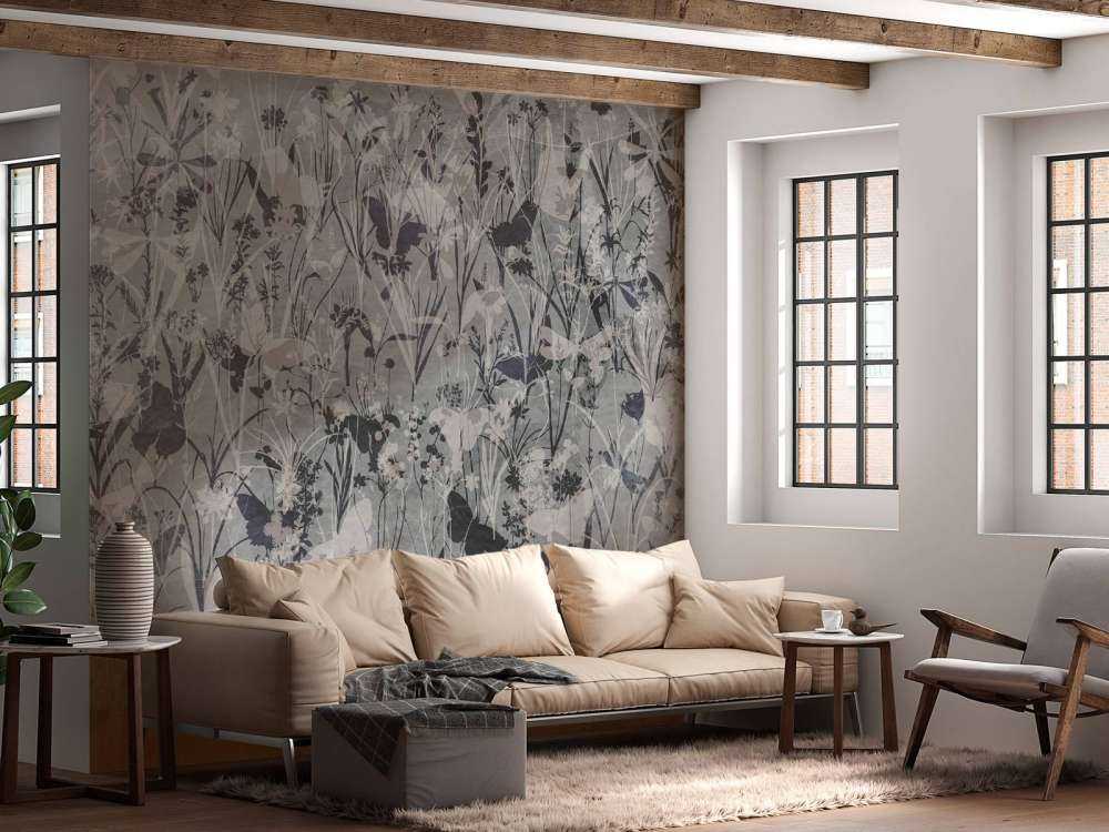 Herbals and Butterflies Double Silhuet 8