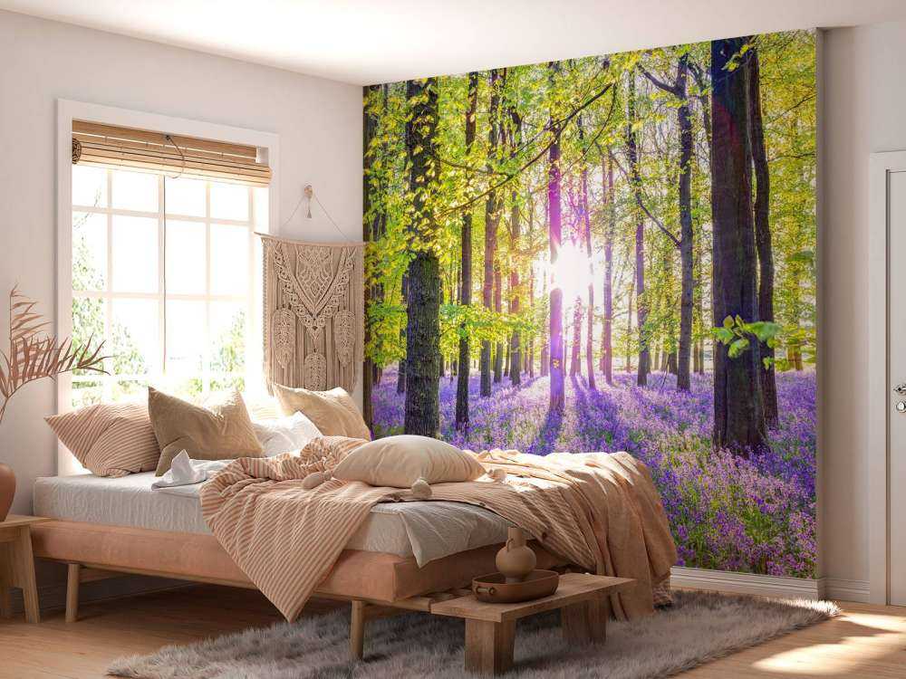 Colourful forest