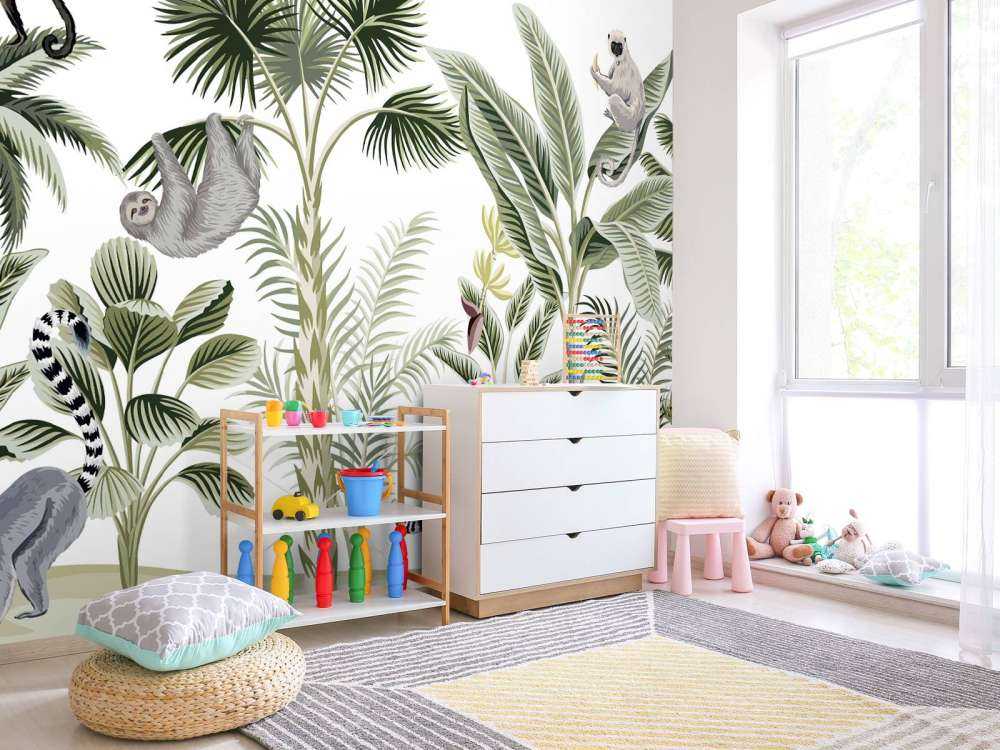 Tropical animal print