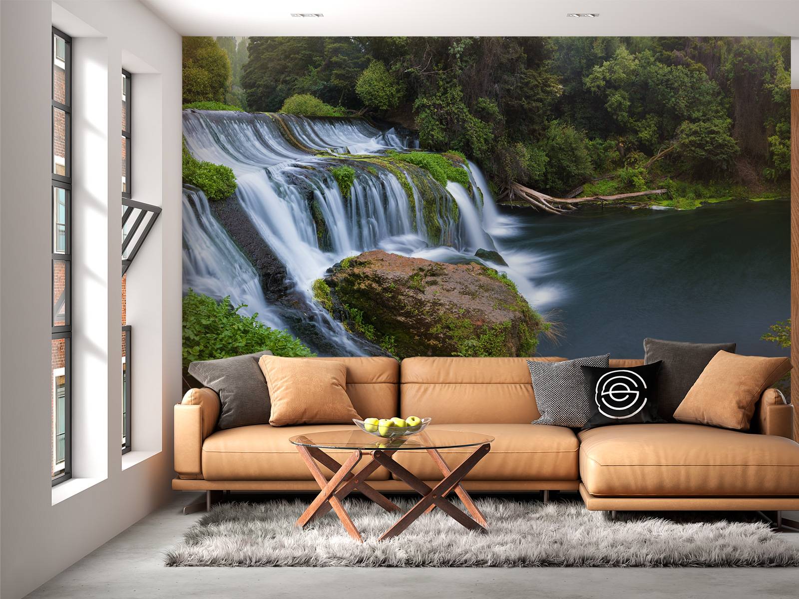 Hidden waterfall