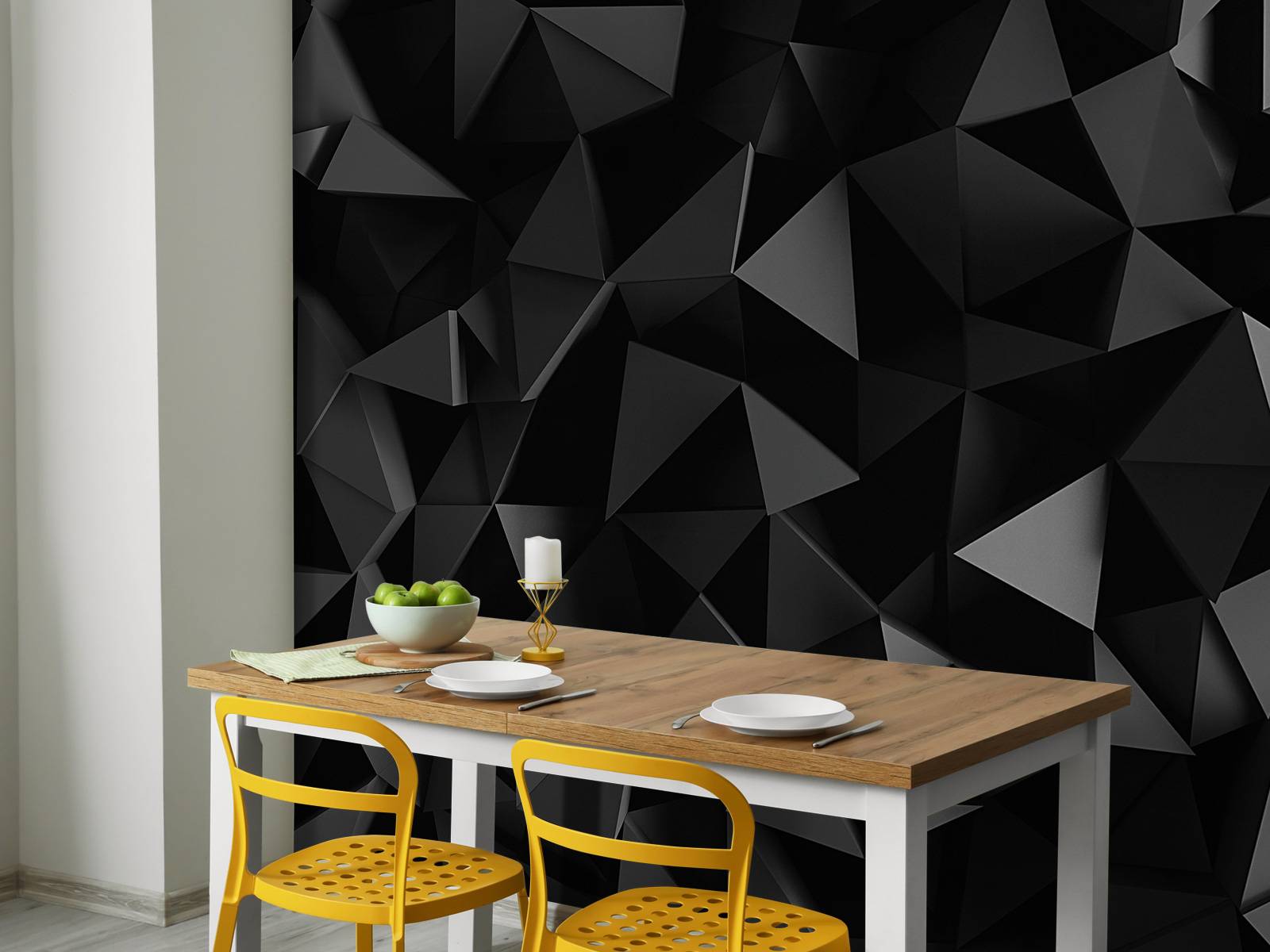 Dark triangles