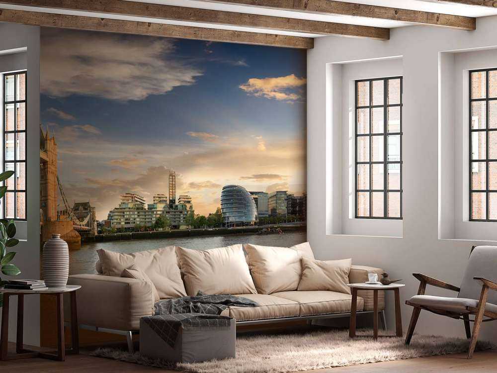 Skyline London with Tower Bridge