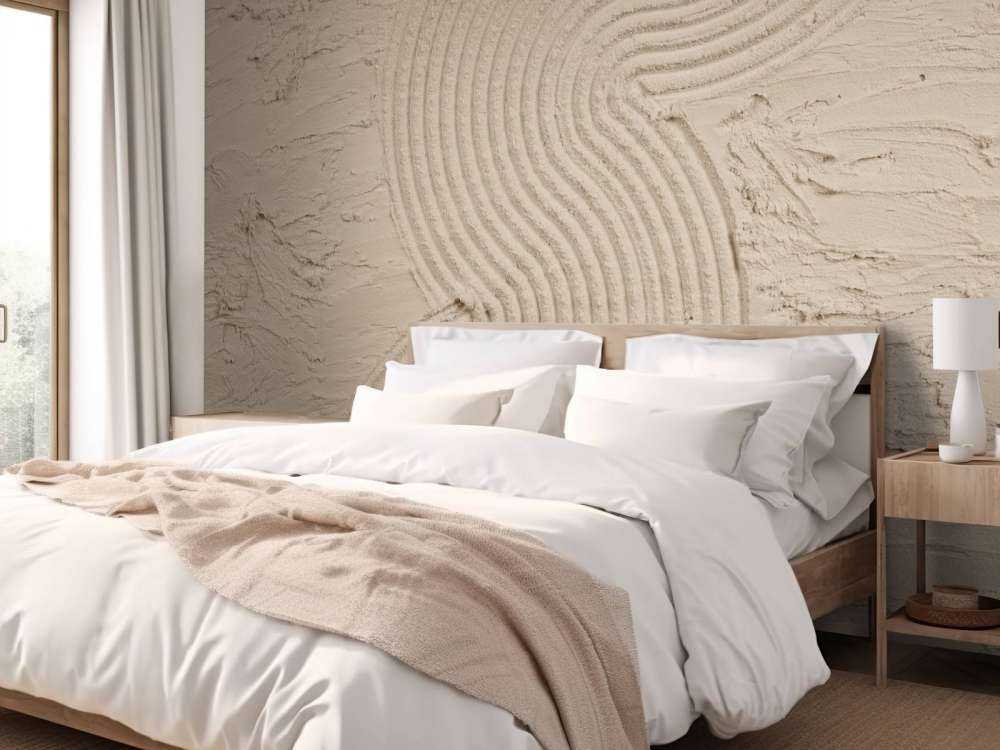 Organic lines and structures hem in taupe