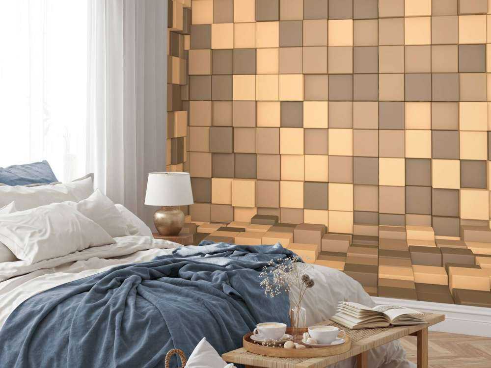 3D Minecraft block
