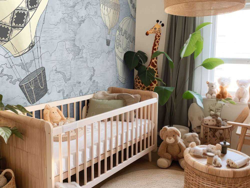 Modern hot air balloons