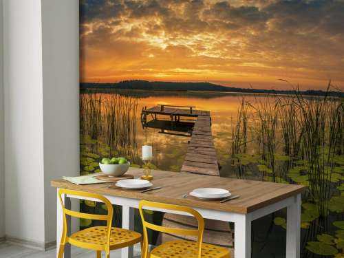 Sunrise at the lake