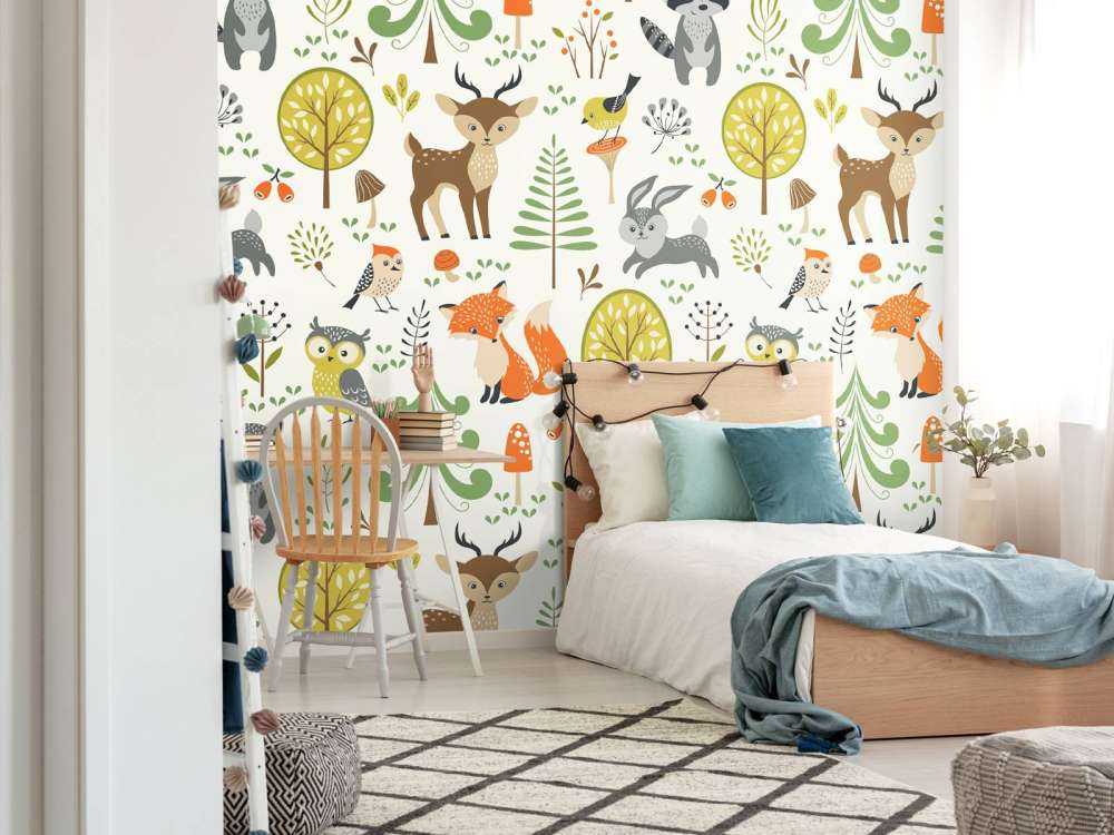 Animals in the forest